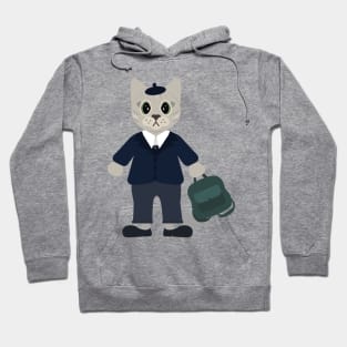 Cat schoolboy Hoodie